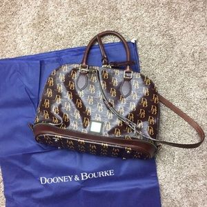 Dooney & Bourke Sutton Zip Zip Satchel Purse